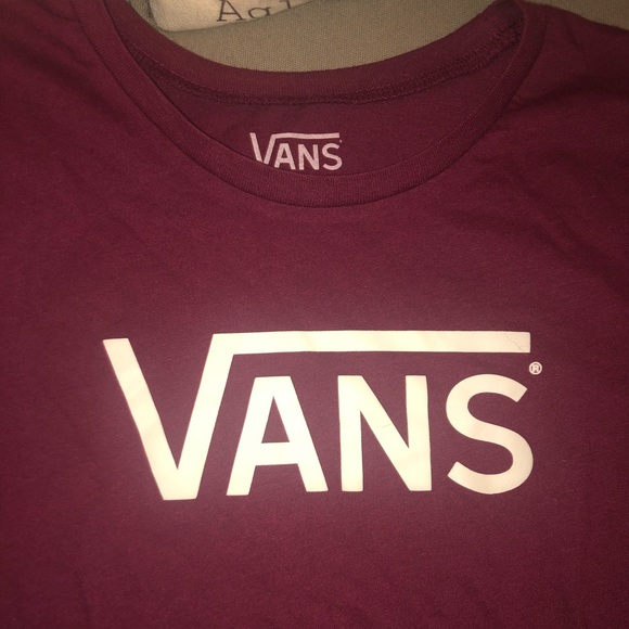 Vans burgundy tee - Picture 2 of 3
